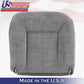 1995 to 1999 For Chevy Silverado 2x Tops & 2x Bottoms Cloth Seat Cover Gray