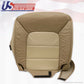 2005 Ford Expedition Eddie Bauer Driver Bottom Leather Seat Cover 2-Tone Tan