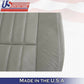 1994 1995 1996 Chevy Impala SS Driver Bottom Leather Perforated Seat Cover Gray