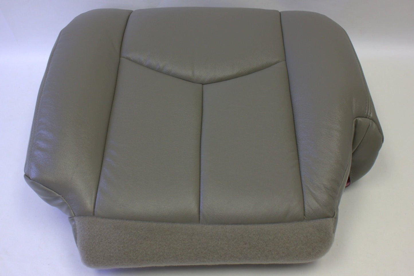 2003 2004 Chevy Silverado Driver Side Bottom Vinyl Seat Cover pewter gray