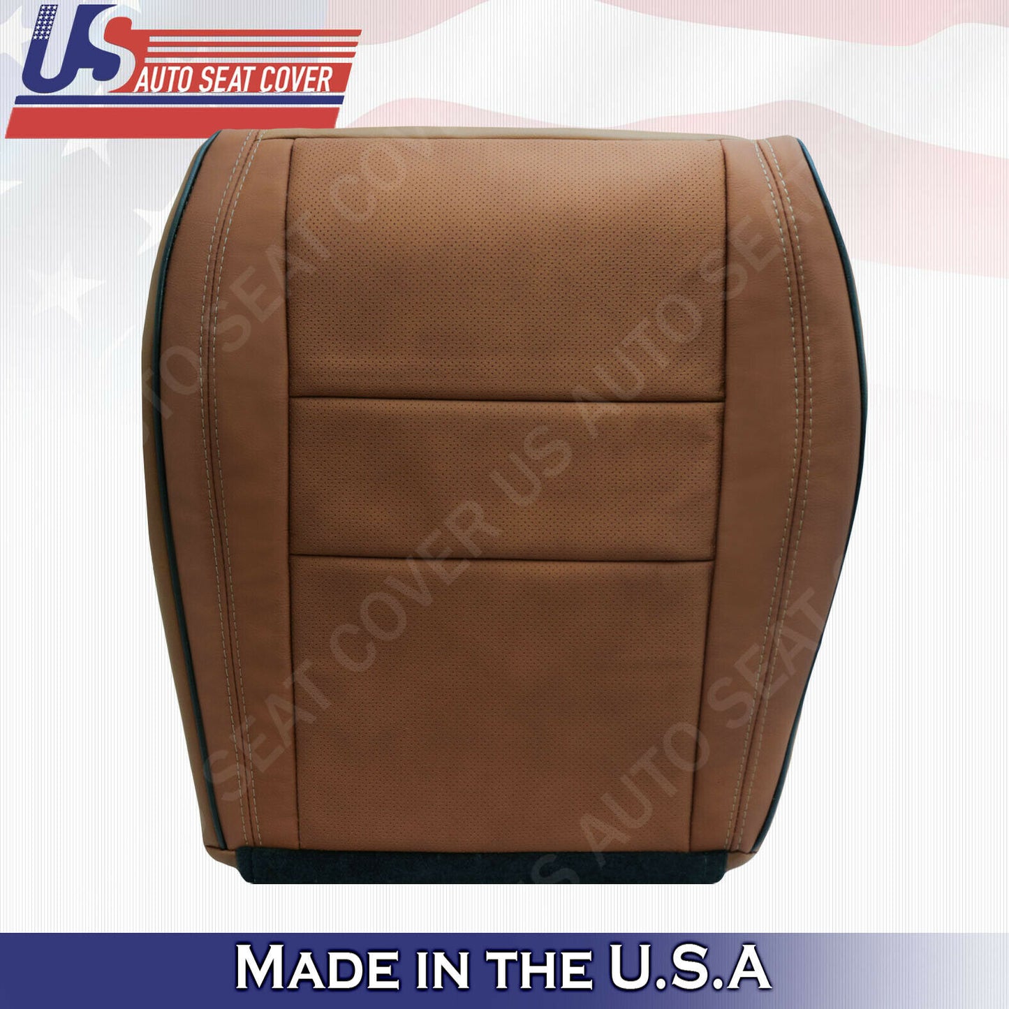 2011 to 2020 Jeep Grand Cherokee Overland Driver Bottom Leather Cover Saddle