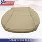 For 2013 2014 2015 2016 2017 2018 Acura RDX Bottoms Perforated Leather Cover Tan