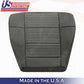 2003 Ford F150 SPORT XLT -Passenger Side Bottom Cloth Seat Cover Gray