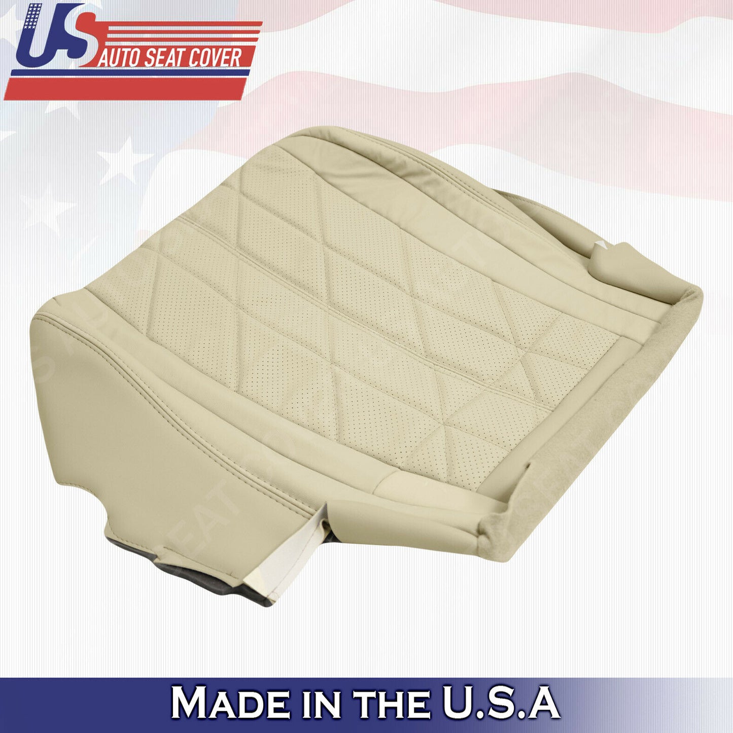 FOR 2009 2010 2011 2012 Infinity FX35 FX37 FX50 Driver Bottom Leather Cover TAN