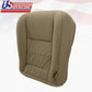 2008 2009 Ford F250 XLT Driver Bottom Cloth Seat Cover replacement in 2tone Tan