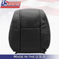 2005 to 2009 For Ford Mustang V6 Passenger Side Top Leather Seat Cover in Black
