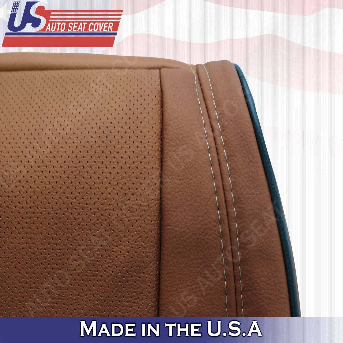 2011 to 2020 Jeep Grand Cherokee Overland Driver Bottom Leather Cover Saddle