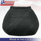 2007 2008 GMC Sierra Driver Side Bottom Cloth Seat Cover Replacement "Black"
