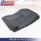 1999-2002 Dodge Ram 1500 3500 WORK TRUCK Base Driver Front Cloth Cover Dark Gray