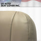 2008 2009 2010 Ford F550 Lariat Passenger Bottom Replacement Leather Cover Tan