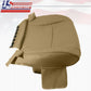 Fits 2004-2007 Toyota Highlander Driver Bottom Seat Cover Perforated Leather TAN