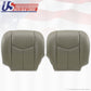 2003 To 06 GMC Yukon Sierra 1500 2500 3500 HD Upholstery leather seat cover Gray