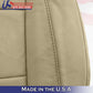 Fits 2013-2018 Acura RDX Driver Passenger Tops Perforated Leather seat Cover Tan