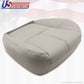2007 2008 2009 GMC Yukon Driver Side Bottom Leather Seat Cover Light Gray