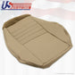 1999 To 2004 Ford Mustang GT Manual Driver Bottom Leather Seat Cover TAN