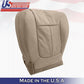 2011- 2014 Ford F150 Lariat Passenger Bottom PERFORATED Leather Cover Adobe Tan
