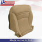 1999-2004 Chevrolet Corvete Driver Passenger lower Perforated Leather cover Tan