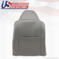2002 - 2007 Ford F-250 Diesel 4X4 Driver Bottom & Back Leather Seat Covers Gray