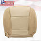 2006 2007 Mercury Mountaineer DRIVER & PASSENGER Bottom LEATHER Cover 2-TONE TAN