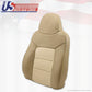 2003-2006 Ford Expedition Eddie Bauer Driver Lean Back Leather Cover 2-Tone Tan