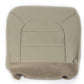 2000 Ford F250 F350 Lariat Driver and Passenger Bottom Leather Seat Covers Tan