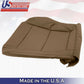 FITS DRIVER/PASSENGER Bottom "Tan" Leather Seat Cover  2004 2005 2006 Acura MDX