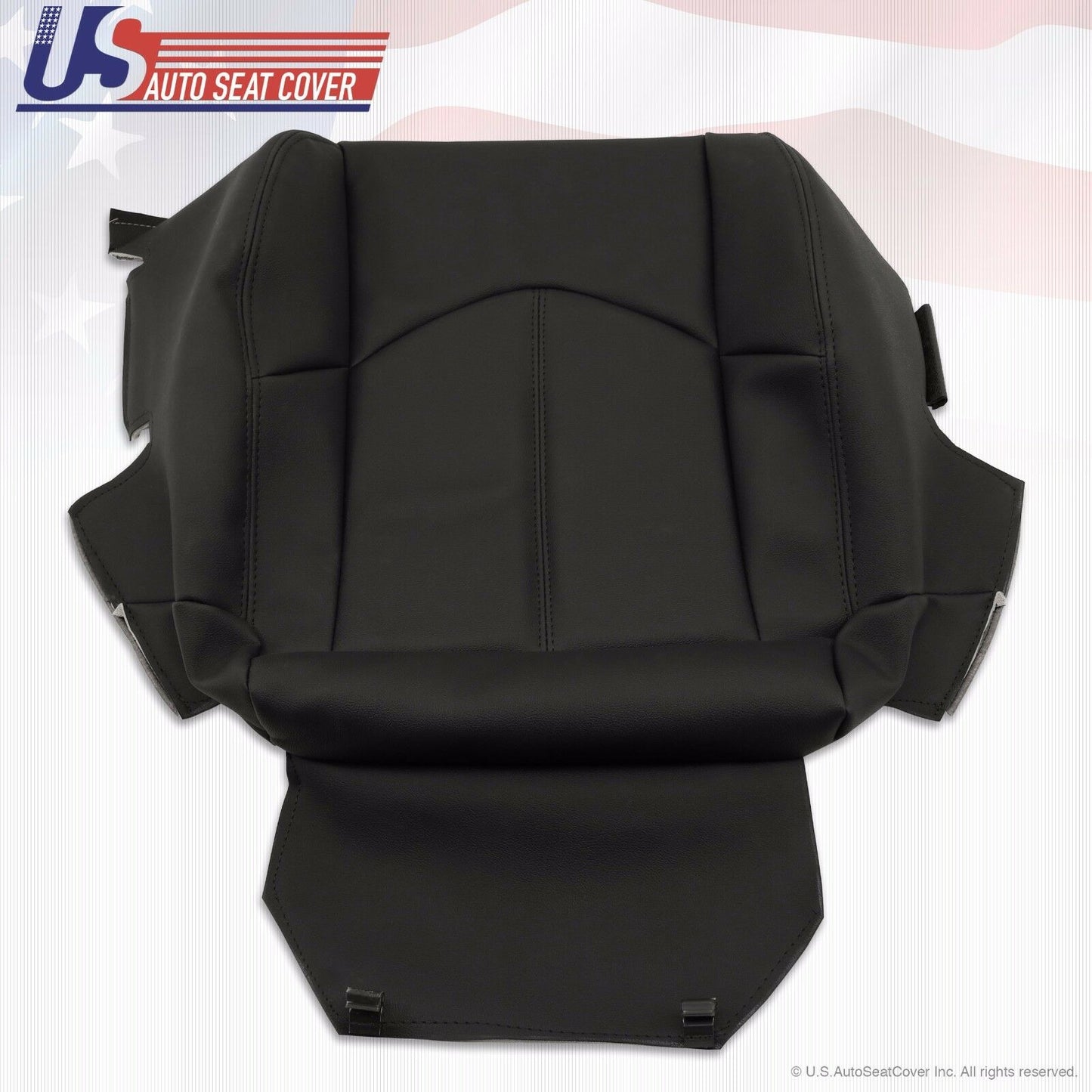 Fits 2000 Lexus RX300 Driver Bottom Replacement Leather Seat Cover Color Black