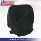 2007 2008 GMC Sierra Driver Side Bottom Cloth Seat Cover Replacement "Black"