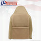 1999 Ford F350 Lariat Passenger Lean Back Replacement Leather Cover Prairie Tan