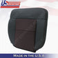 2007 2008 Ford F150 STX Sport PASSENGER Bottom Cloth Seat Cover 2tone Black Red