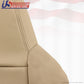 2002 2003 Ford F250 F350 Driver Top Lean Back Backrest Leather Seat Cover Tan