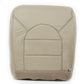 2000 Ford F250 F350 Lariat Driver and Passenger Bottom Leather Seat Covers Tan