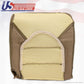 1999 Ford F250 F350 Lariat Driver Bottom Leather Seat Cover & Armrest Tan