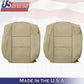 Fits 2013-2018 Acura RDX Driver Passenger Tops Perforated Leather seat Cover Tan