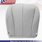 2007 to 2011 For Toyota Camry Passenger Side Bottom Synthetic Seat Cover in Gray