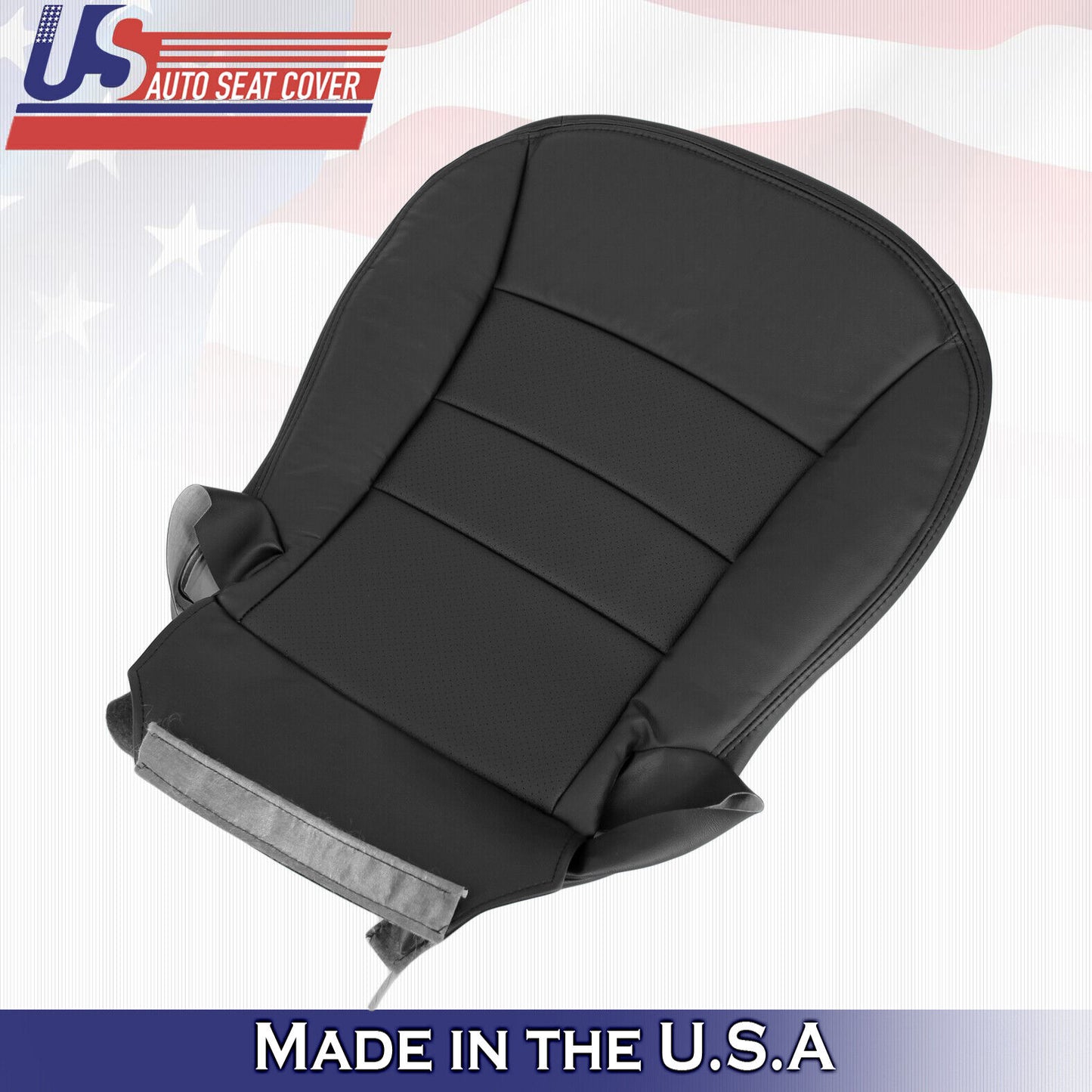 For Chevy Corvette C6 Passenger Side Bottom Leather Seat Cover 2005 to 2012