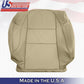 Fits 2013-2018 Acura RDX Driver Passenger Tops Perforated Leather seat Cover Tan