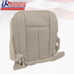 2007 - 2014 Ford Expedition Eddie Bauer Driver Bottom Leather Seat Cover Gray