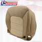 2005 Ford Expedition Eddie Bauer Driver Bottom Leather Seat Cover 2-Tone Tan