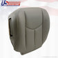 2003 - 2006 Silverado 2500 3500 HD Driver Bottom Leather Seat Cover Gray & Foam